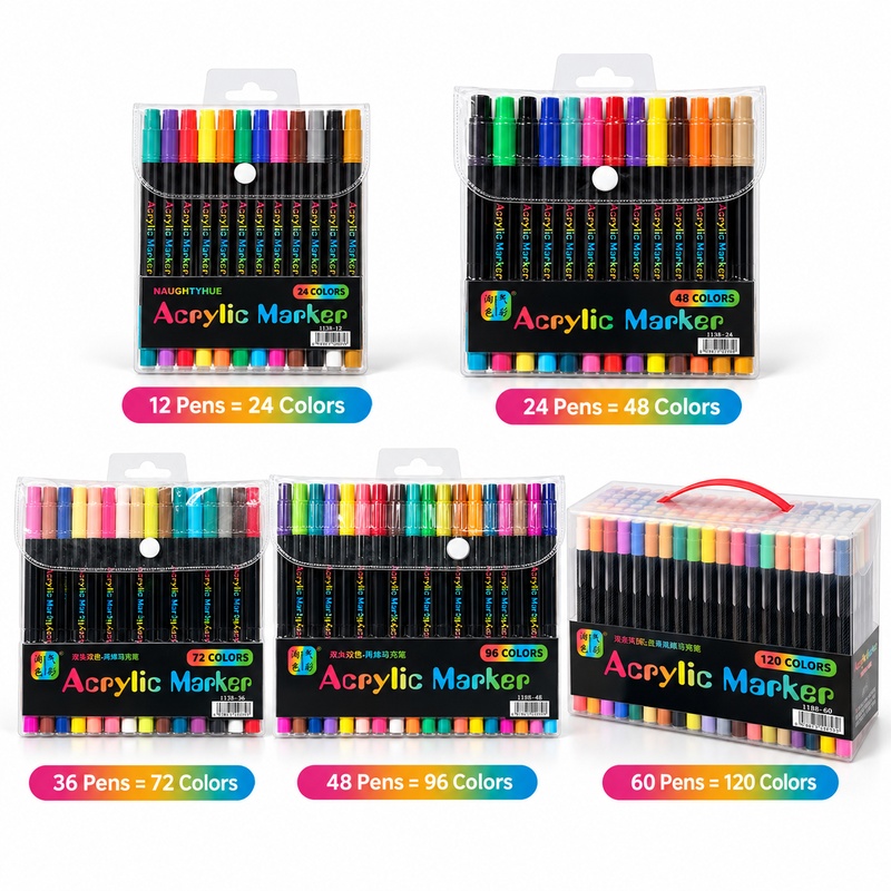Dubbele acrylverfmarkers, verk - Copic Marker Classic recensie en prijs